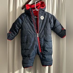 Converse All Star Chuck Taylor Infant Warm/Thick Red/Blue Snow Suit $25